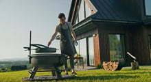Charger l'image dans la galerie, Multifunktionale Feuerschale 60cm „BANDITO“ mit Grillrost 50 cm - Cook King