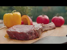 Laden und Abspielen von Videos im Galerie-Viewer, Cook King Feuerschale MONTANA X Ø 60 cm mit Grillrost Ø 50 cm – Massiver Naturstahl, handgefertigt in Europa - Produktvideo