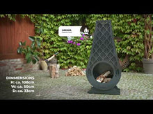 Laden und Abspielen von Videos im Galerie-Viewer, Gartenofen „LIMA“ - Produktvideo