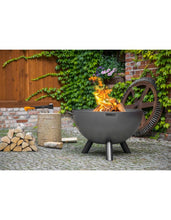 Lade das Bild in den Galerie-Viewer, Tiefe Feuerschale Premium „KONGO“ 85 cm