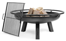 Lade das Bild in den Galerie-Viewer, SPAR - SET Feuerschale „PORTO“ 60 cm inkl. Grillrost und Funkenfang - Cook King - Shop