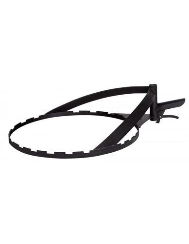 50cm Schaschlikring mit Griff für die Feuerstelle 