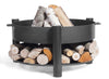 Cook King Feuerschale MONTANA Ø 80 cm – Massiver Naturstahl, handgefertigt in Europa