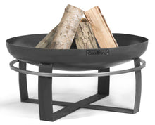 Lade das Bild in den Galerie-Viewer, Feuerschale „VIKING“ 100 cm Aus Hochwertigem Stahl - Cook King - Shop
