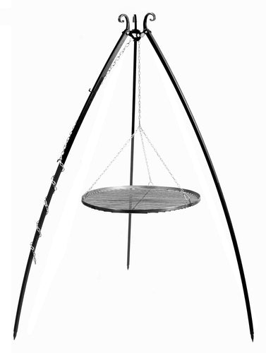 Schwenkgrill 200 Cm - Grillrost Aus Rohstahl 60 Cm Hochwertig - Cook King - Shop