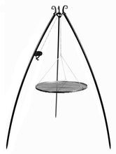 Lade das Bild in den Galerie-Viewer, Schwenkgrill 200 Cm - Grillrost Aus Rohstahl 50 Cm Kurbel - Cook King - Shop
