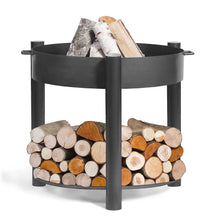 Lade das Bild in den Galerie-Viewer, Feuerschale Hoch „MONTANA“ 70 cm Für Garten Und Terrasse - Cook King - Shop
