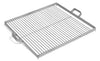 Grillrost aus Edelstahl 44x44 cm für Feuerschale 60 cm