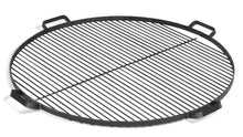 Lade das Bild in den Galerie-Viewer, Grillrost mit 4 Griffen aus Rohstahl 80 cm - Cook King - Shop
