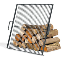 Lade das Bild in den Galerie-Viewer, Grillrost aus Rohstahl 58x58 cm für Feuerschale 80 cm - Cook King - Shop
