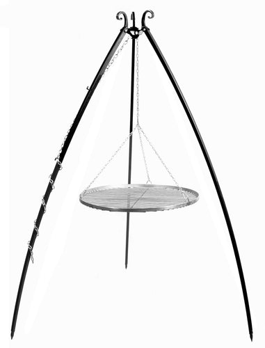Schwenkgrill 200 cm - Grillrost aus Edelstahl 80 cm kaufen - Cook King - Shop