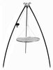 Schwenkgrill 200 Cm - Grillrost Aus Edelstahl 80 Cm Kurbel