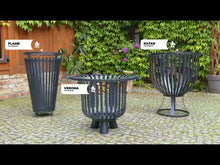 Laden und Abspielen von Videos im Galerie-Viewer, Feuerkorb „KATAR“ - Produktvideo
