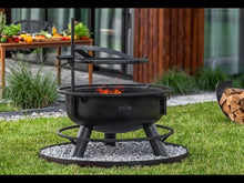 Charger et lire la vidéo dans la visionneuse de la Galerie, Multifunktionale Feuerschale 60cm „BANDITO“ mit Grillrost 50 cm - Produktvideo
