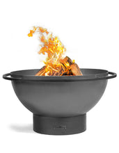 Charger l'image dans la galerie, Tiefe Feuerschale Premium „FAT BOY“ 85 cm mit Feuer - Cook King
