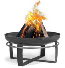 Charger l'image dans la galerie, Feuerschale XXL „VIKING“ 60 cm mit Feuer - Cook King
