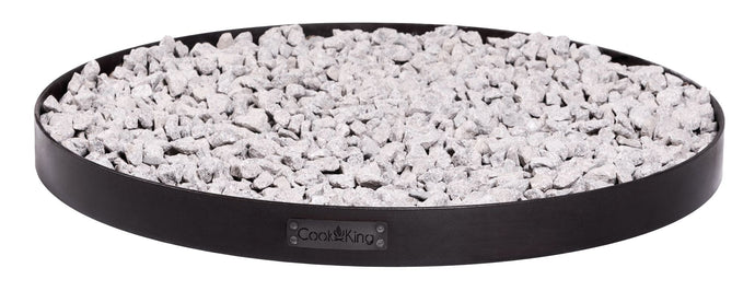 Runde Feuerschalenbasis für Dekosteine 120 cm Metall - Cook King - Shop