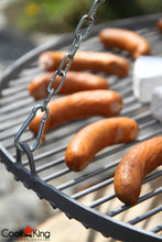 Lade das Bild in den Galerie-Viewer, Schwenkgrill 180 Cm Mit Grillrost Aus Rohstahl 60 Cm - Cook King - Shop
