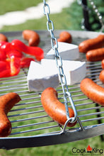 Lade das Bild in den Galerie-Viewer, Schwenkgrill 180 Cm Mit Grillrost Aus Rohstahl 60 Cm - Cook King - Shop
