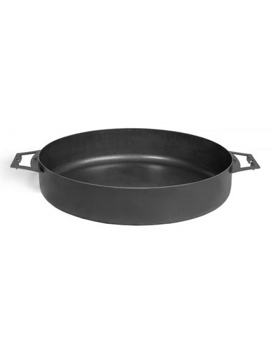 Pfanne aus natürlichem Stahl 50 cm mit zwei Griffen - Cook King - Shop