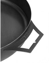 Lade das Bild in den Galerie-Viewer, Pfanne aus natürlichem Stahl 50 cm mit zwei Griffen - Cook King - Shop
